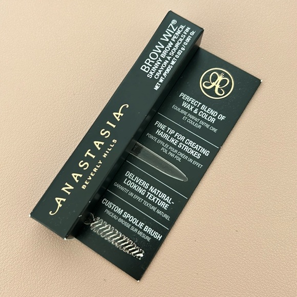 Anastasia Beverly Hills Brow Wiz Skinny Brow Pencil - Mini (Dark Brown) - Picture 1 of 2
